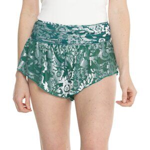 Free People Intimately Size Small Snow Angel Micro Lounge Shorts Pine NWT $58